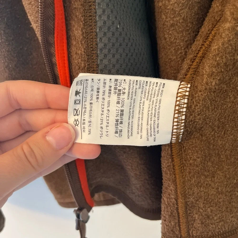 Arc'teryx Caliber Hoody Men’s/Women’s Size M  Brown (unlatched Pocket Zipper) - Picture 13 of 16